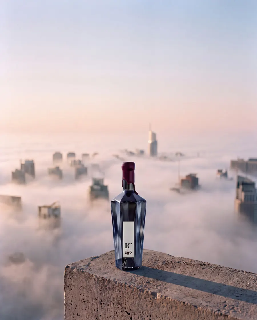 Bottle · salt flat