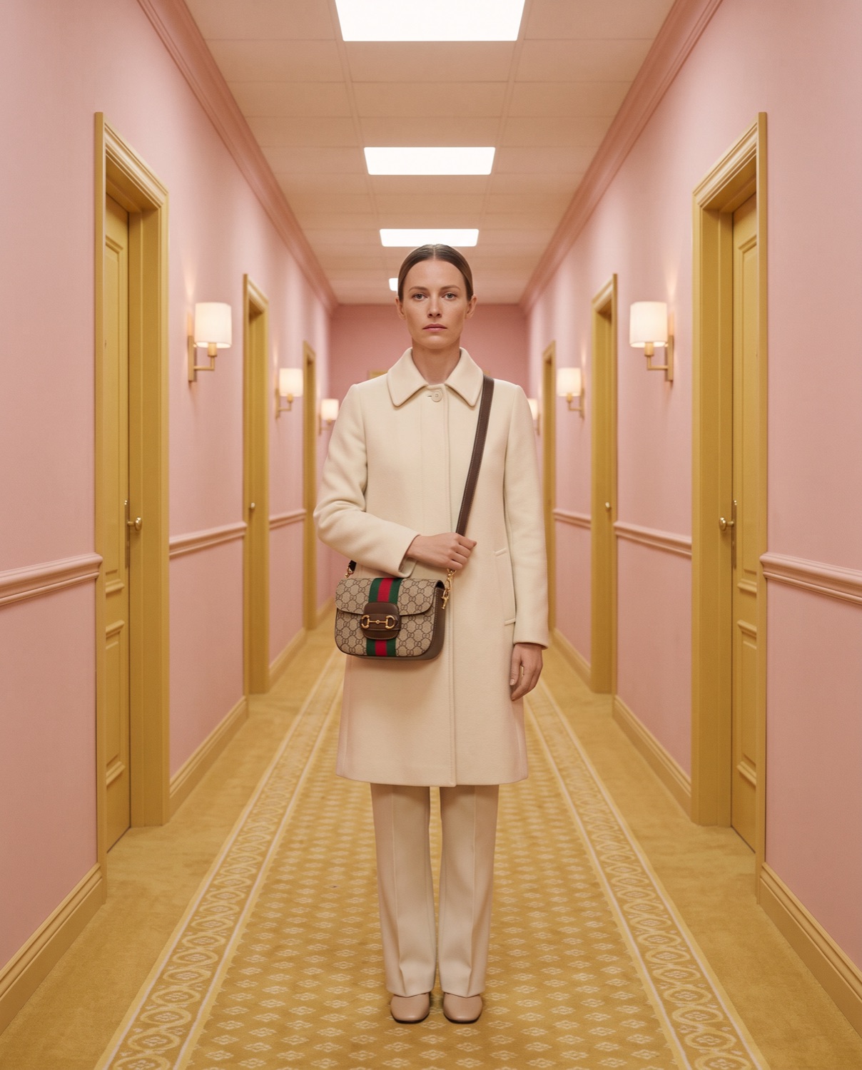 Gucci Horsebit, Corridor, still