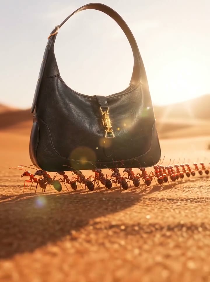 Gucci Jackie, Desert ants, film